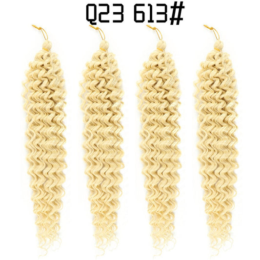 African crochet hair wig Deep Wave hair Latin American curly braided hair fluffy Shello Creative Boutique