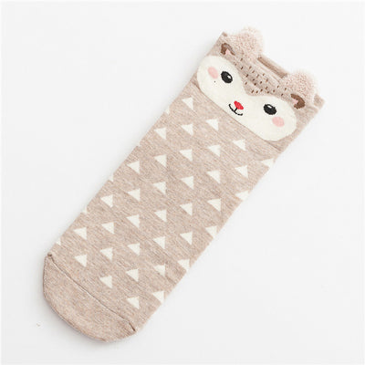 1Pair Warm Women Socks Striped 3D Socks Autumn Winter Style Socks eprolo