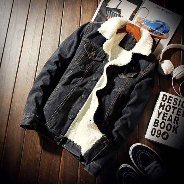 Men's Warm Denim Jacket – Timeless Style Meets Modern Comfort