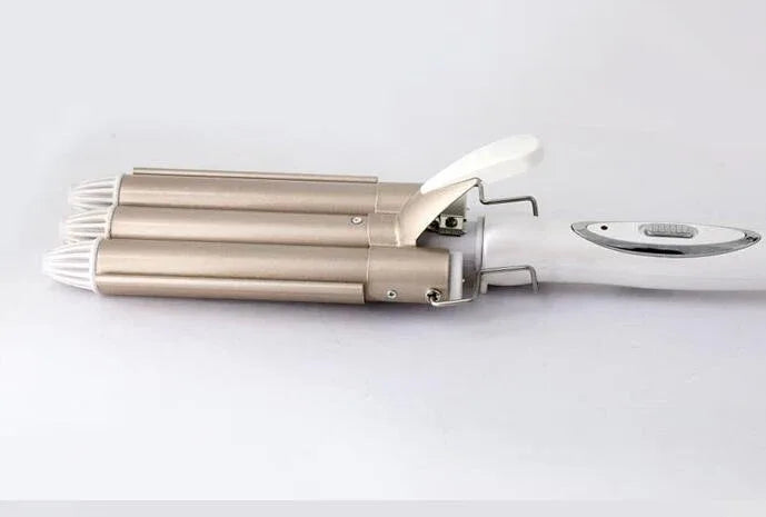 High Quality Professional 110-220V Hair Curling Iron Ceramic Triple Barrel Hair Curler Hair Waver Styling Tools Hair - Shello's Creative Boutique