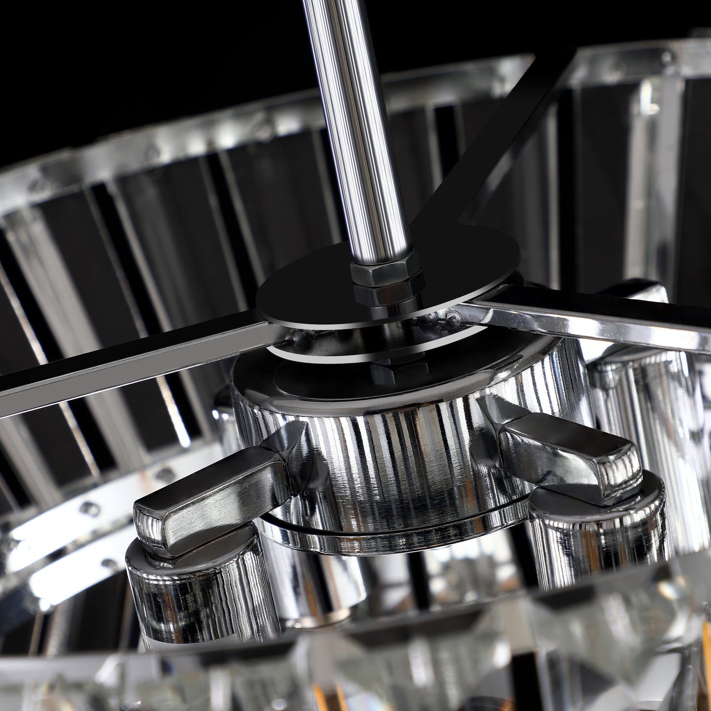 Modern Crystal Chandelier for Living-Room Round Cristal Lamp Luxury Home Decor Light Fixture eprolo