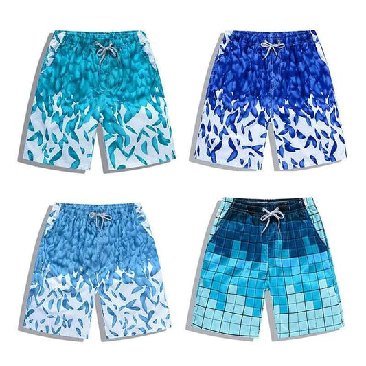 Summer Fitness Shorts for Men - Stylish Quick-Dry Boardshorts for Ultimate Comfort - Shello's Creative Boutique