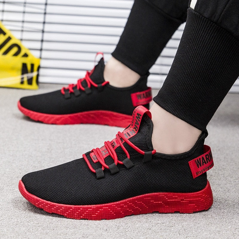 Men Vulcanize Casual Shoes Sneakers Mens Breathable No-slip Men 2019 Male Air Mesh Lace Up Wear-resistant Shoes Tenis Masculino eprolo