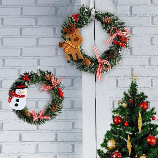 Christmas Wreath Decor Garland - Shello's Creative Boutique