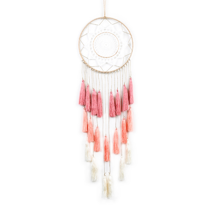 Fashion Gift Tassel & Lace Dreamcatcher Wind Chimes Tassel Pendant Big Dream Catcher Home Wall Hanging Decor Regalo Amor