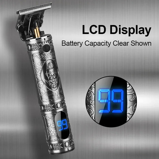Oil Head Hair Clippers Hair Clippers Electric Hair Clippers Shave t9 Engraving Electric Hair Clippers - Shello's Creative Boutique