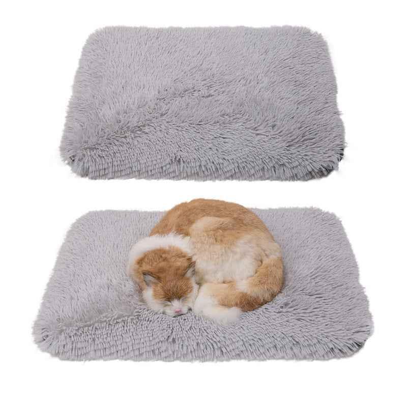 Human Pet Dual-Use Plush Pad Pet Round Pad Warm And Comfortable Machine Washable Small Suitable For Autumn And Winter Comfort - Shello's Creative Boutique