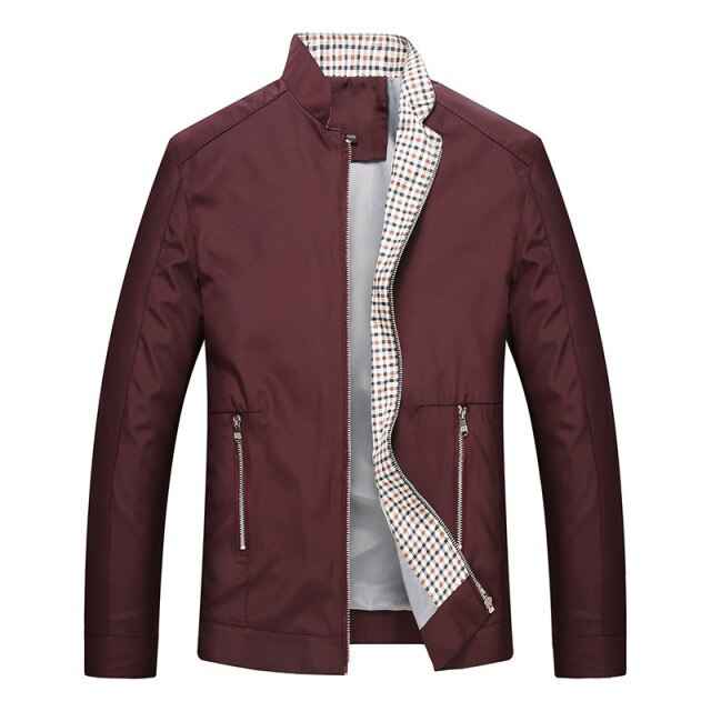 Leisure Business Men’s Zipper Jacket – The Perfect Blend of Style and Comfort