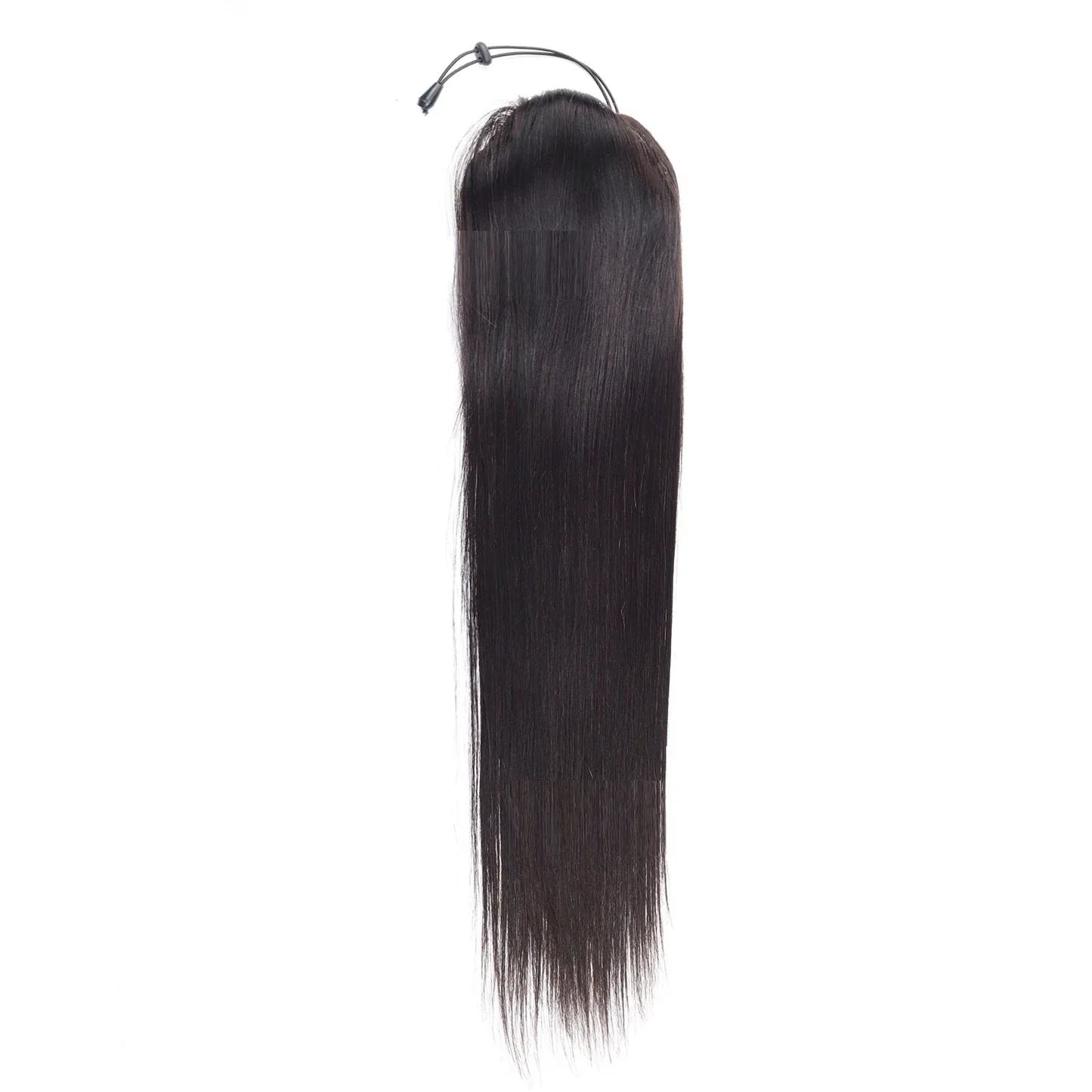 Drawstring Straight Hair Ponytail - Human Hair Extension Braids - Shello's Creative Boutique