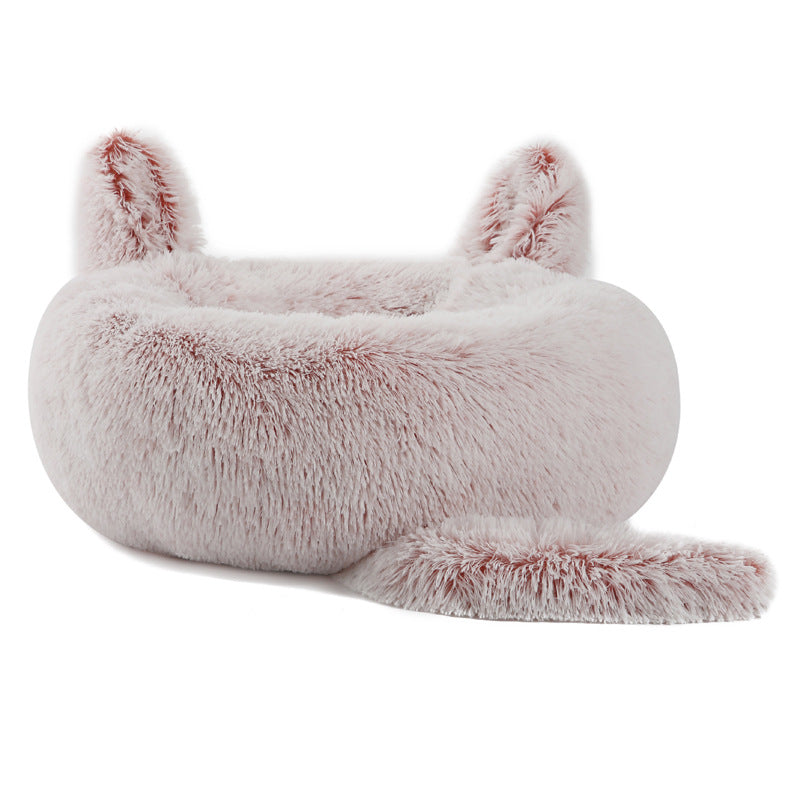 Cat Litter Dog Litter Rabbit Ears Pet Litter Dog Bed Winter Warm Mat Dog Mat Pet Supplies eprolo
