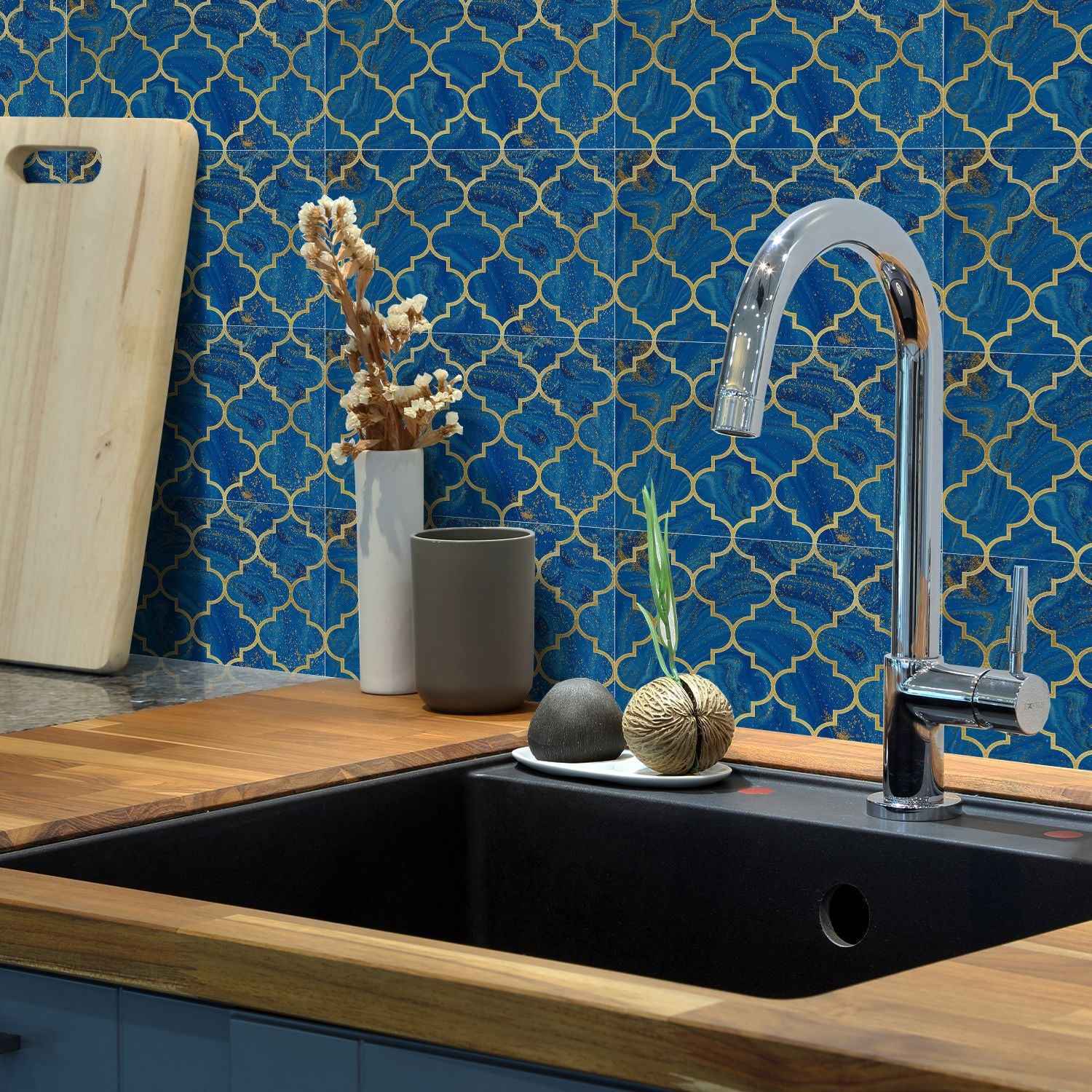 American Light Luxury Wall Stickers - Funlife City Light Thickened Brick Self-Adhesive Wall Decoration