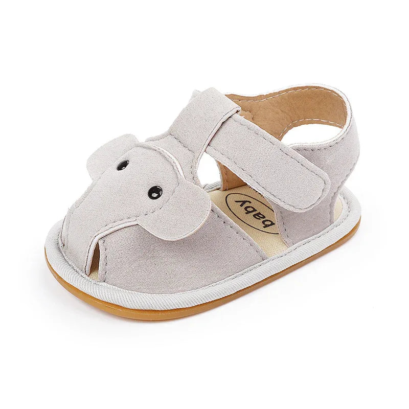 Baby Boy Sandals - Breathable Summer Shoes for Newborns & Toddlers 0-12 Months | Rubber Sole - Shello's Creative Boutique