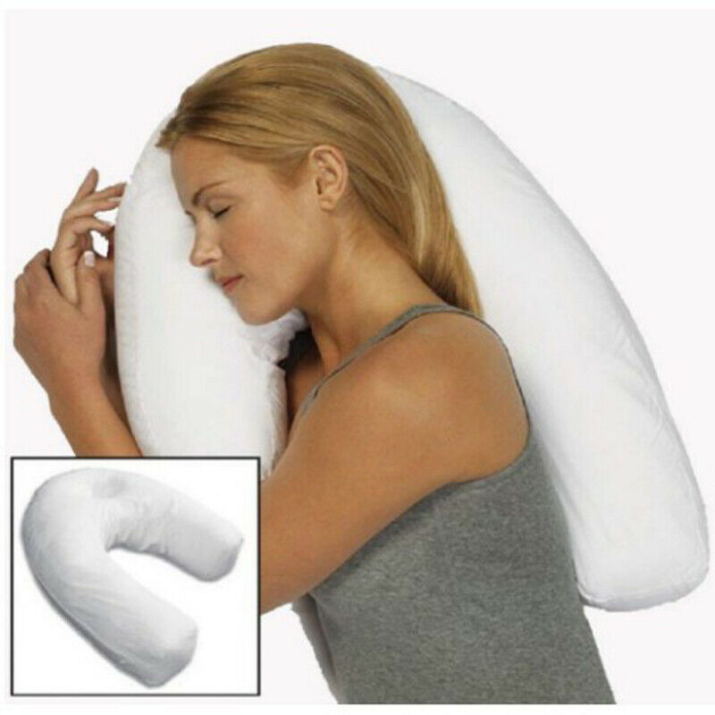 Hot High Plus Side Sleeper Pillow Sleep Buddy U Shaped Pillow Waist Support Pillow-in Body Pillows from Home