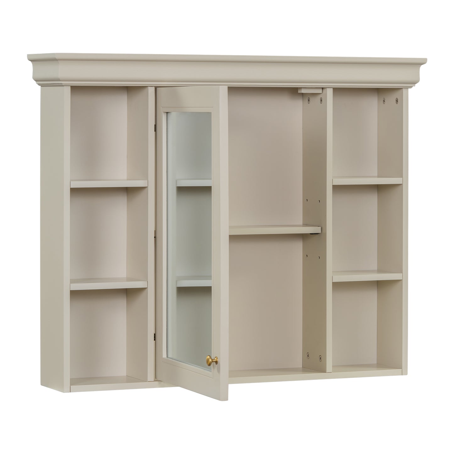 35'' x 28'' Blue Wall Mounted Bathroom Storage Cabinet with Mirror Door, Modern Bathroom Wall Cabinet with Mirror eprolo