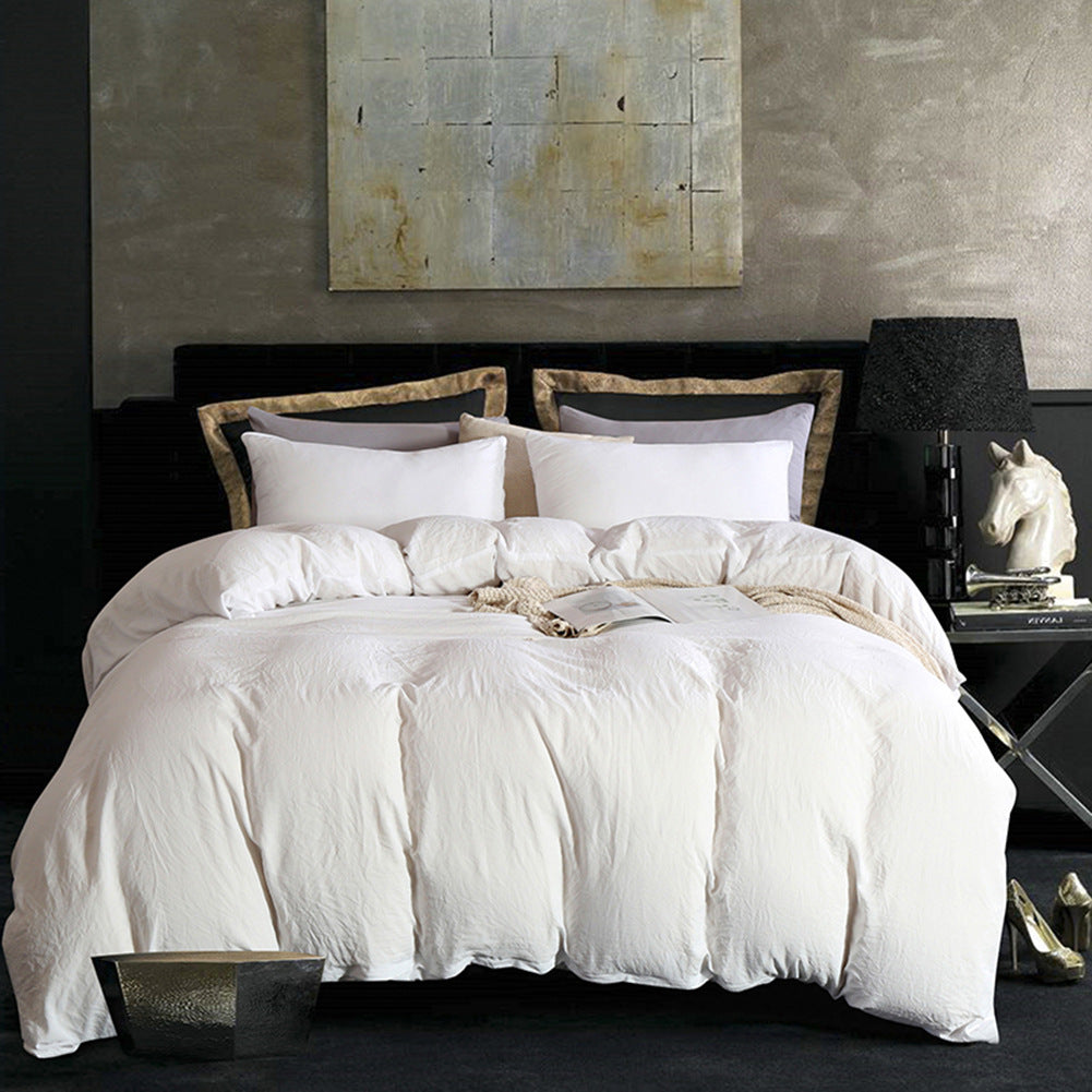 Home Textile Explosion Style Chemical Fiber Washed Quilt Cover Bedding US Size eprolo