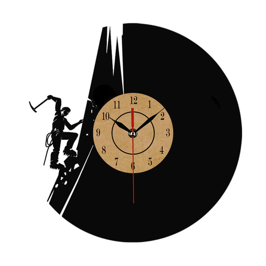 Vinyl Record Wall Clock – Modern Art & Timeless Music-Inspired Decor - Shello's Creative Boutique