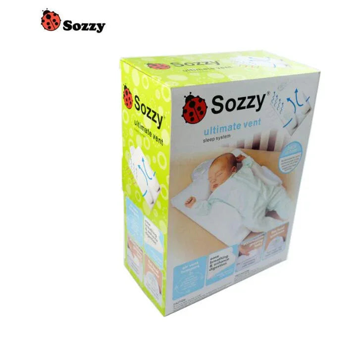 Baby Anti Roll Pillow - Sleep Positioner Prevent Flat Head - Shello's Creative Boutique