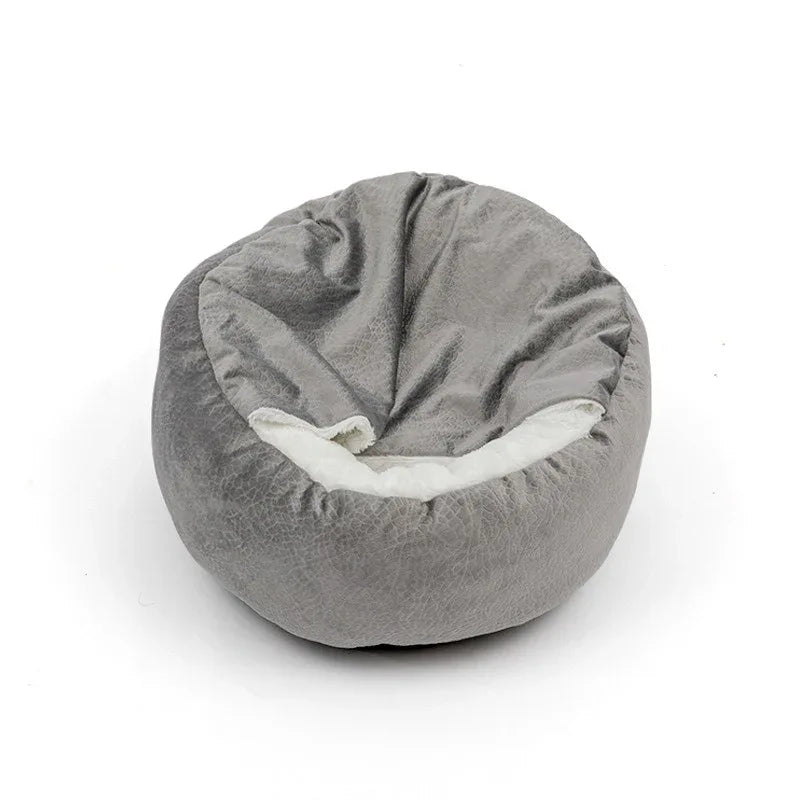 Super Soft Pet Cat Bed Plush Full Size Washable Calm Bed Donut Bed Comfortable Sleeping Artifact Suitable For All Kinds Of Cat - Shello's Creative Boutique
