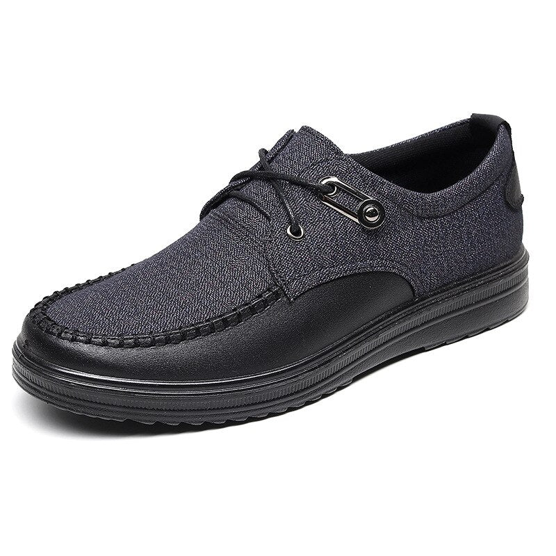 New Trademark Size 38-48 Upscale Men Casual Shoes Fashion Leather Shoes for Men Spring Autumn Men'S Flat Shoes Driving Sneakers eprolo