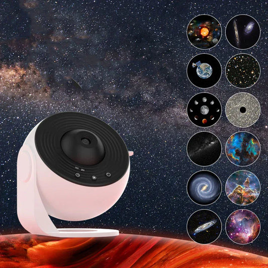 13 In 1 Planetarium Galaxy Starry Sky Projector Night Light Star Aurora Projection Lamp For Kids Bedroom Home Party Decor - Shello's Creative Boutique