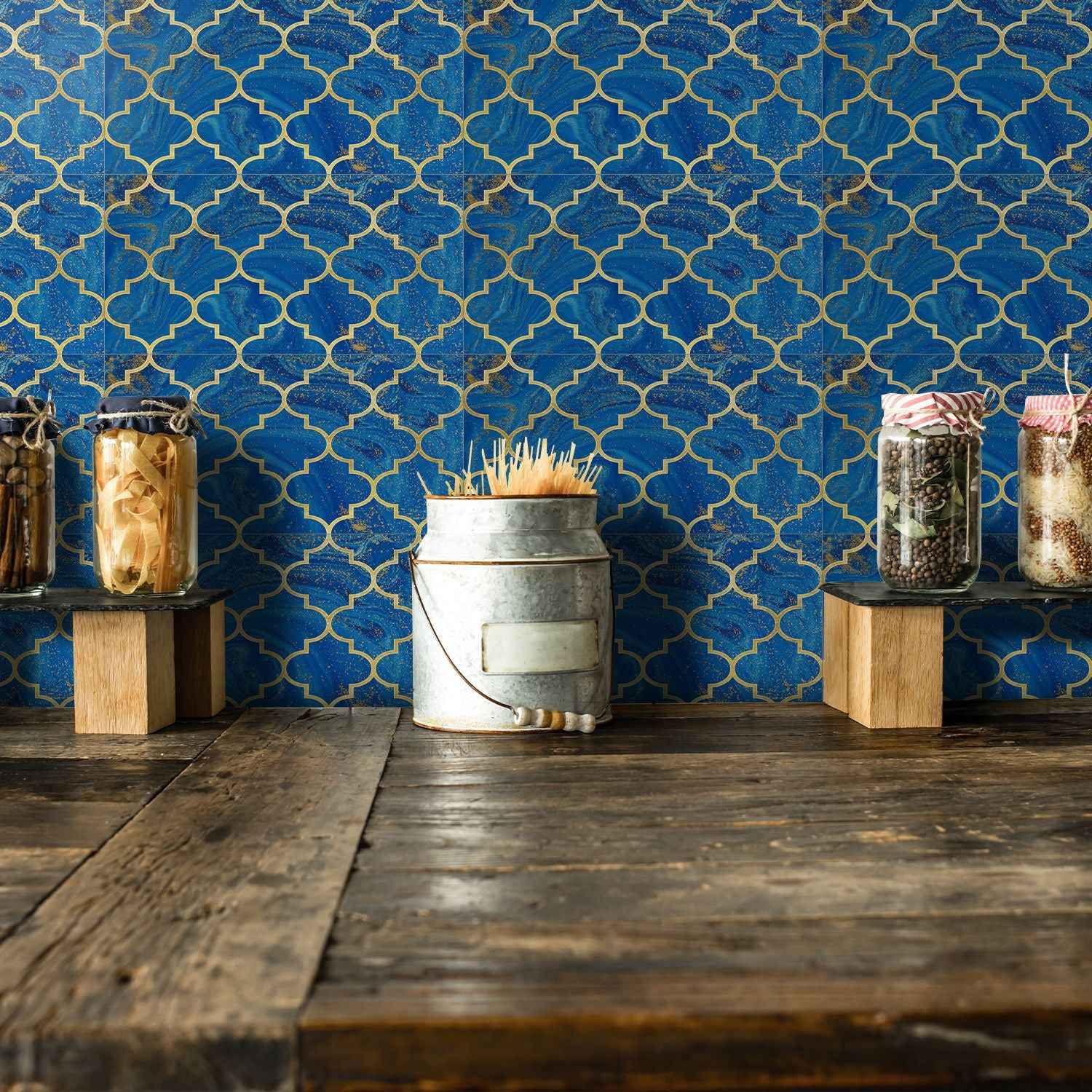 American Light Luxury Wall Stickers - Funlife City Light Thickened Brick Self-Adhesive Wall Decoration