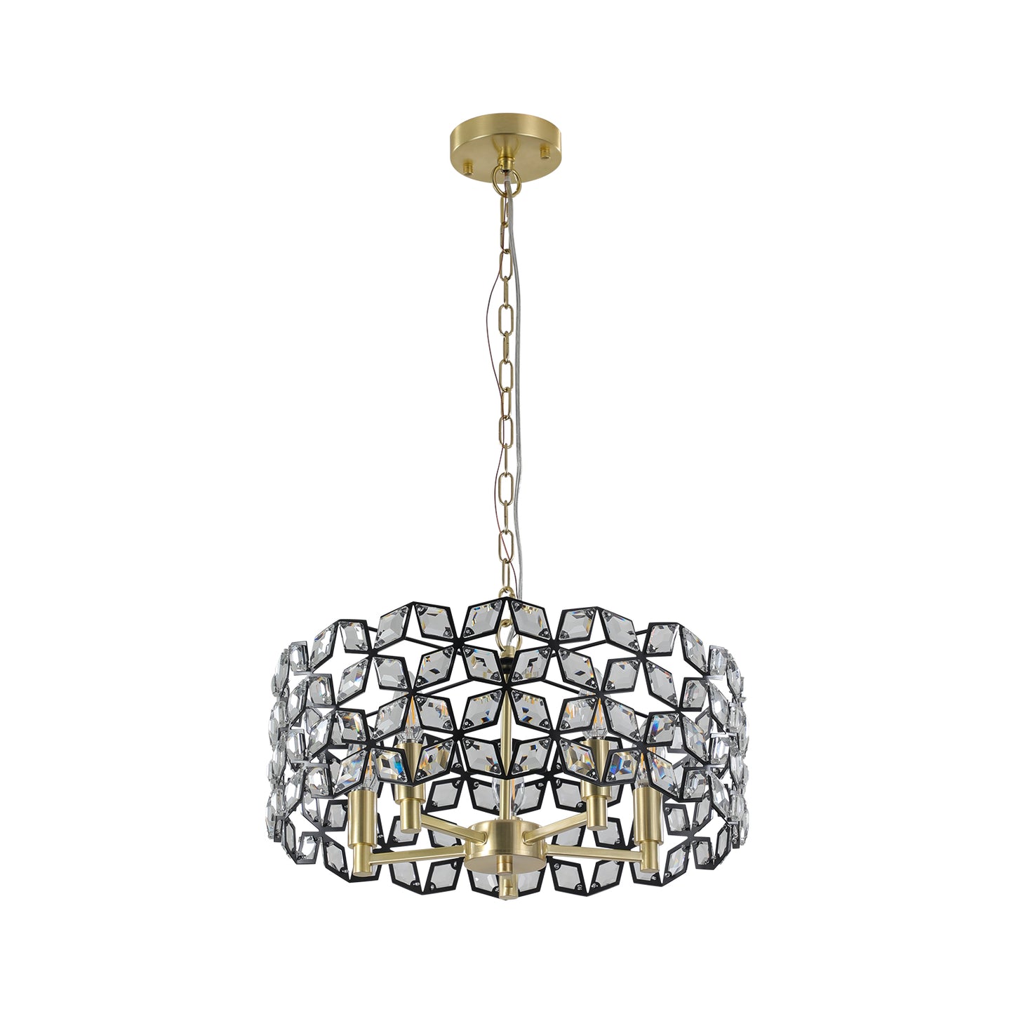 Modern Crystal Chandelier for Living-Room Round Cristal Lamp Luxury Home Decor Light Fixture eprolo