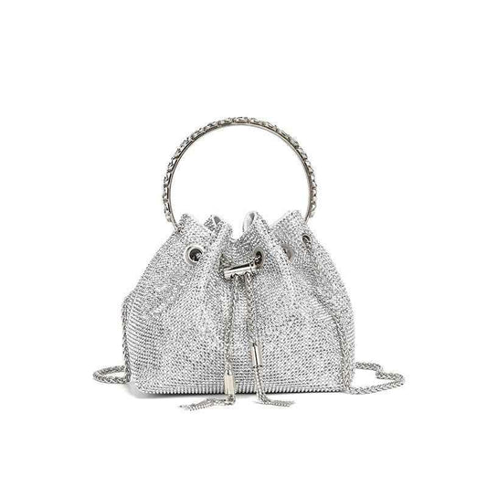 Eprolo Classic Rhinestone Evening Bag – Luxe Glamour That Turns Heads - Shello's Creative Boutique