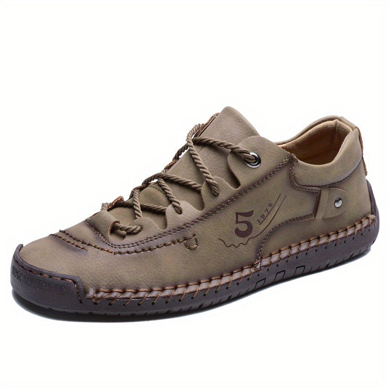 Casual Handmade Stitching Men's Flats - Outdoor Walking Shoes Sneakers Shello's Creative Boutique