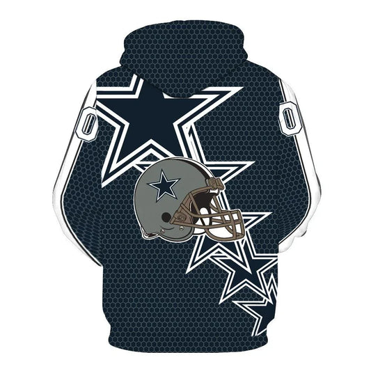 Dallas Cowboy 3D Printed Hoodies for Men Women - Shello's Creative Boutique