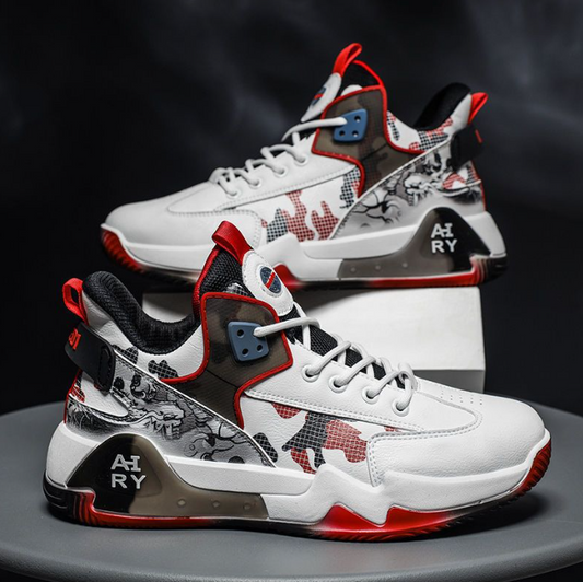 High top men shoes with breathable leather surface casual sports thick soles shoes trendy and versatile eprolo