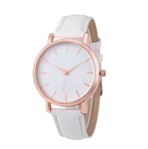Men's Leather Stainless Steel Quartz Watch for Women - Shello's Creative Boutique