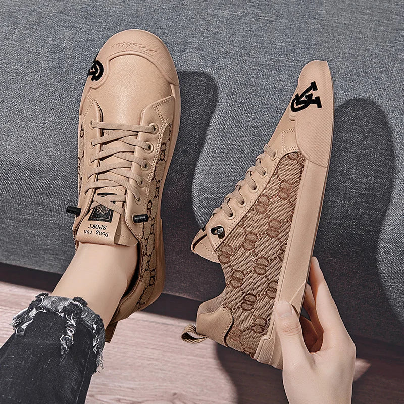 Men's shoes new summer trend casual board shoes versatile breathable thin youth white shoes, one foot canvas trendy shoes eprolo