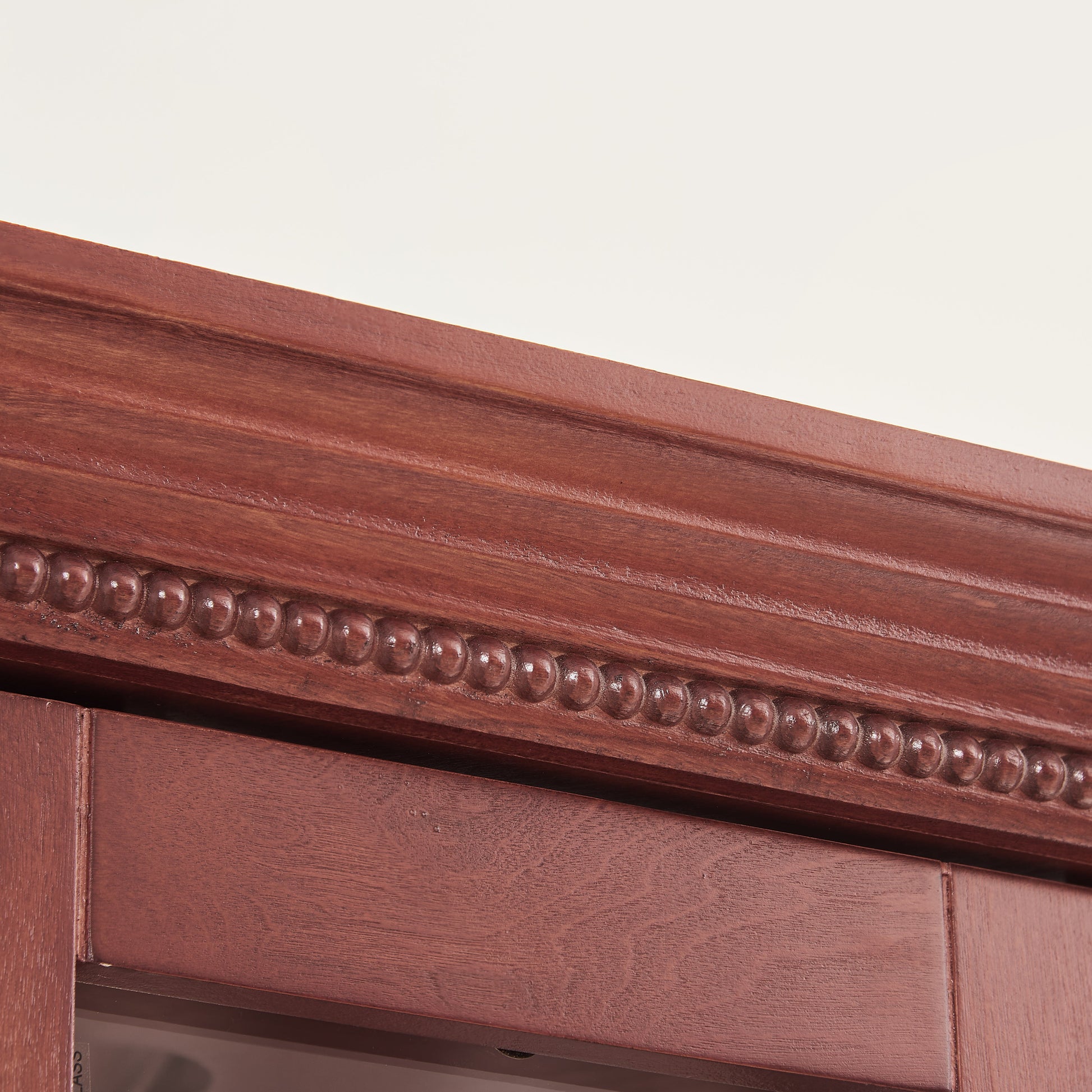 Corner Curio cabinet with illuminated glass display stand and tempered glass door, with adjustable bracket and light bulb eprolo