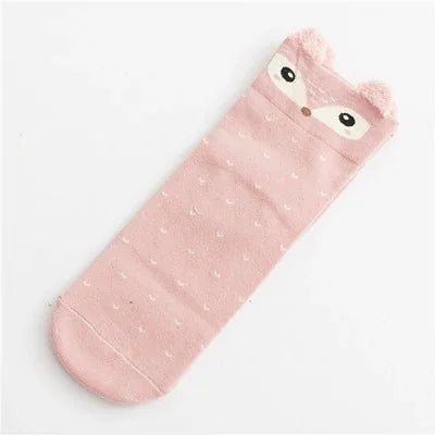 1Pair Warm Women Socks Striped 3D Socks Autumn Winter Style Socks - Shello's Creative Boutique