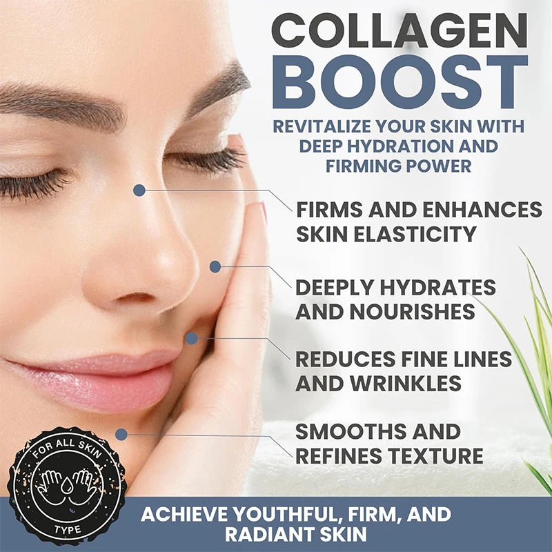 Collagen Face Cream Anti Aging Skincare for Wrinkles Firming Lifting Protect Repair Aging Skin With Collagen Ceramide Skin Care - Shello's Creative Boutique