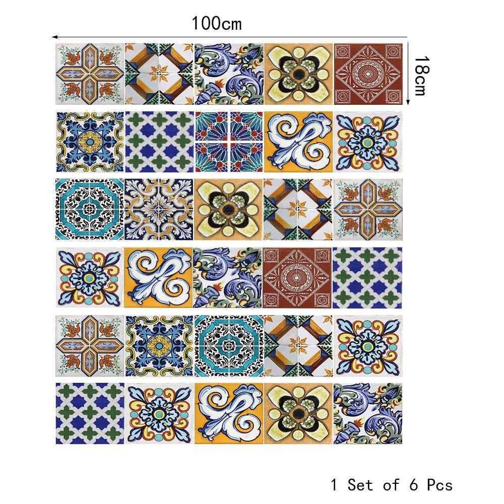 Self Adhesive Stair Stickers Waterproof PVC Wall Sticker DIY Decorative for Living Room