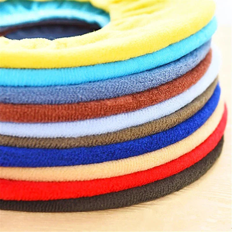 O-Shape Universal Toilet Ring Polyester Thickened Toilet Seat Cover Seat Toilet Cover Toilet Cleaning Dust Cover - Shello's Creative Boutique