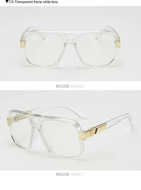 Long Keeper Square Sunglasses Men Luxury Brand Design Couple Lady Celebrity Flat Hot Women Sun Glasses Super Star Cool Eyewear - Shello's Creative Boutique
