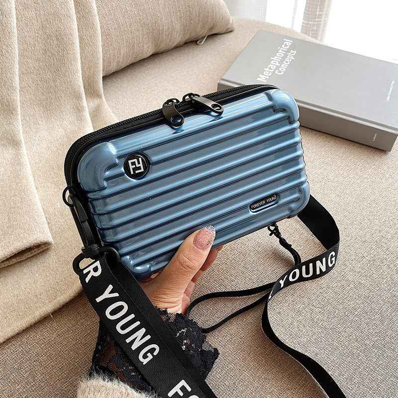 7-Inch Crossbody Bag - Shoulder Hand Storage Suitcase Small Bag