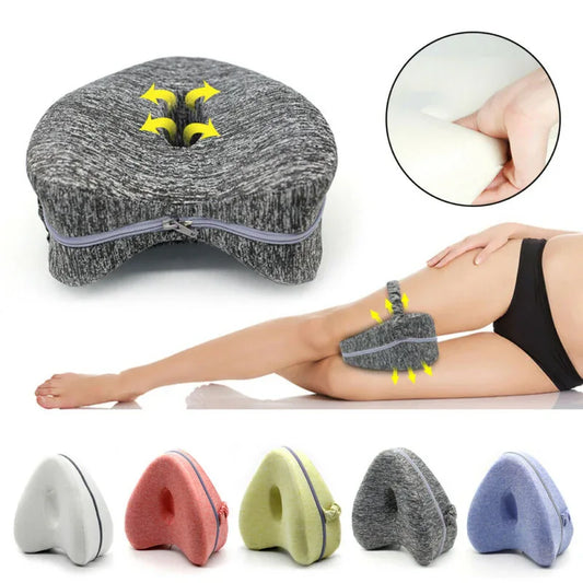 Heart-Shaped Foam Memory Pillow Contour Leg Orthopaedic Back Hips Knee Support - Shello's Creative Boutique