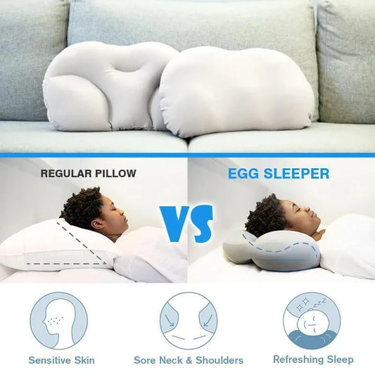 Egg Sleeper Egg Pillow Multifunctional Sleep Waist And Neck Pillow Cervical Vertebra Help Sleep - Shello's Creative Boutique