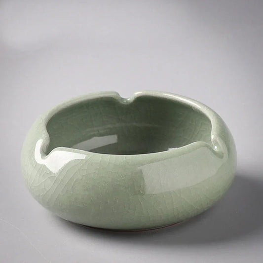 Eprolo Ceramic Ashtray – Retro Creative Design for Home, Living Room, and Office - Shello's Creative Boutique