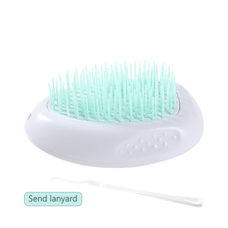 One-Click Self-Cleaning Cat Brush - Hair Removal & Massage Grooming Tool