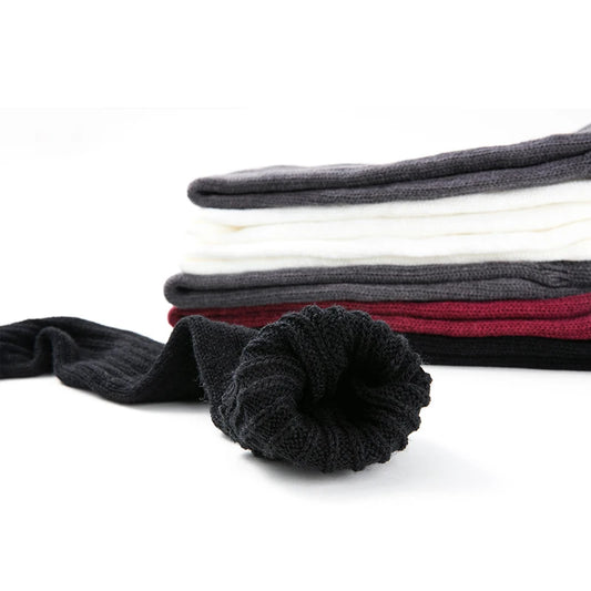 AOTOLK Leg Warmers Women Sexy Socks Over Knee Stockings Winter Warm Soft Gaiters Leggings Hollowed Foot Heel Female Long Sock eprolo