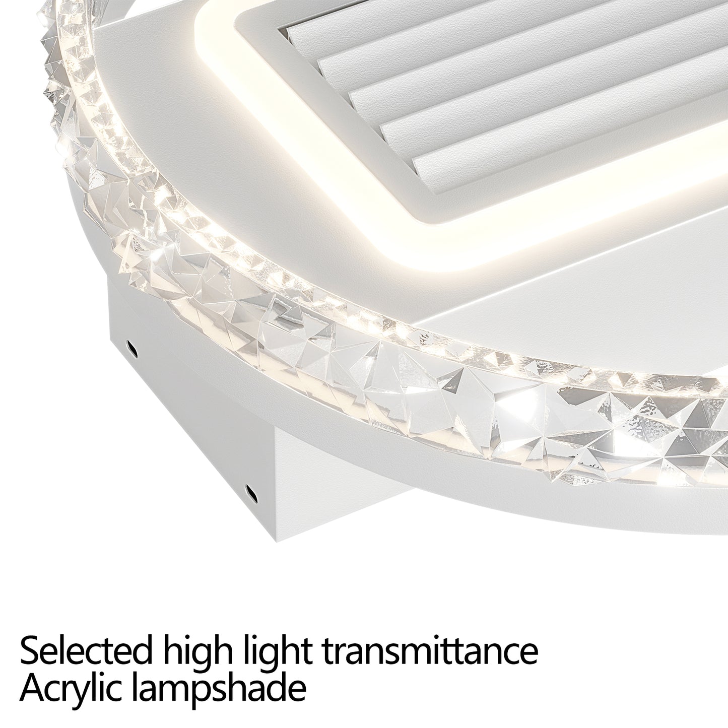 Bladeless Fan Lamp With Lights Dimmable LED eprolo