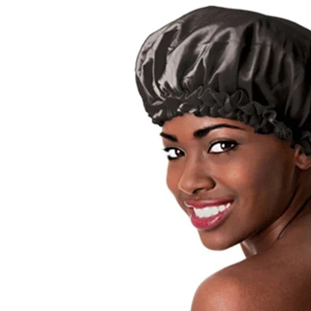 Protect Your Hair with Shower Hat Night Sleep Cap! - Shello's Creative Boutique