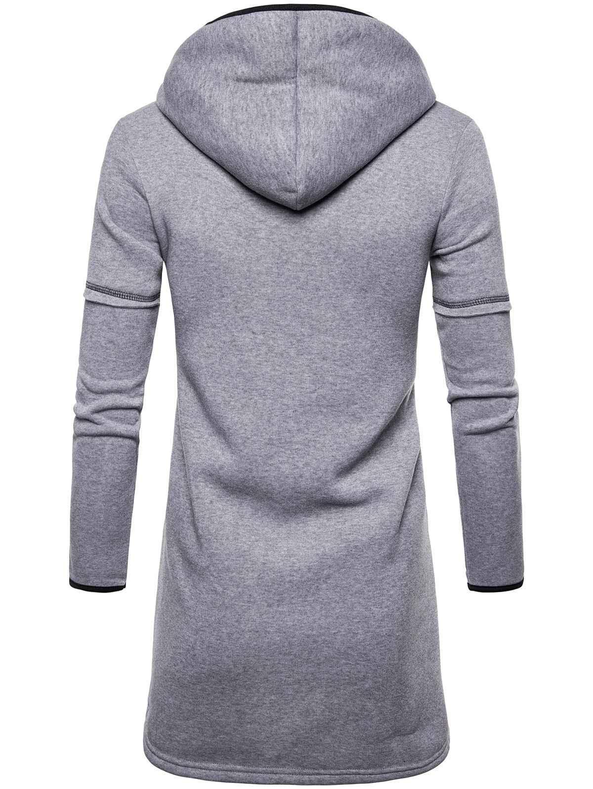 Open Front Long Sleeve Hoodie for Effortless Comfort and Style - Shello's Creative Boutique