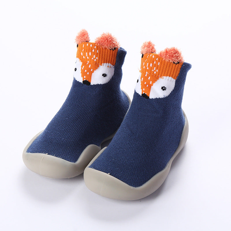 Boys And Girls Baby Toddler Shoes Spring And Autumn Baby Soft Sole Shoes Children Indoor Floor Shoes Breathable Cartoon Children Socks eprolo