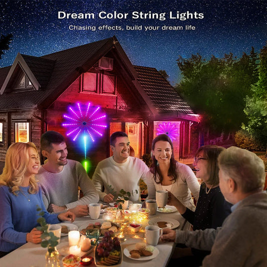 LED Sound Activated Rhythm Light - Music Responsive Fireworks Atmosphere Lighting - Shello's Creative Boutique