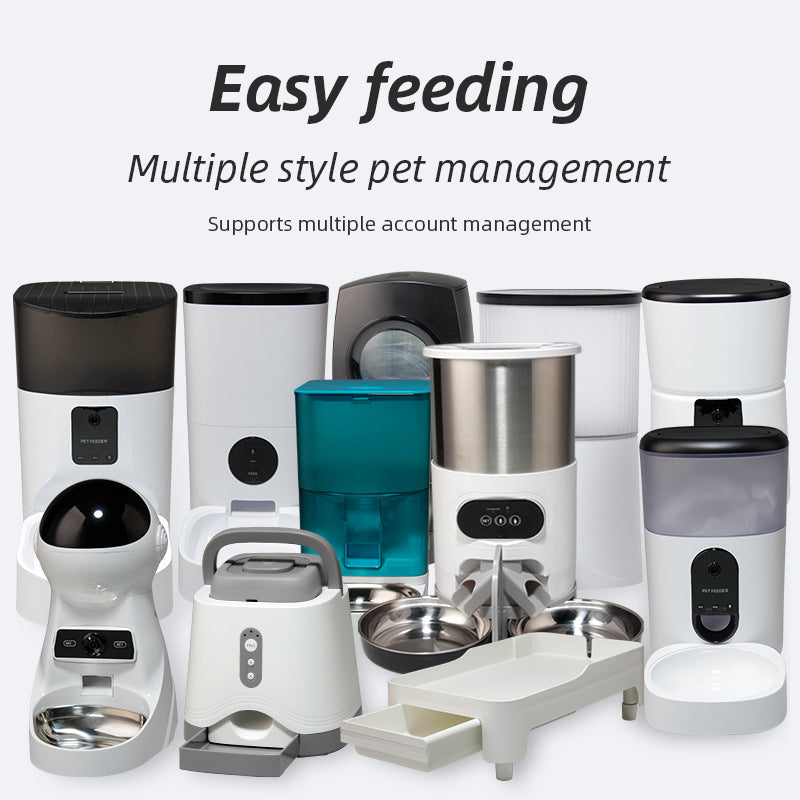Wifi Smart APP Pet Feeder Household use Microchip Dog Automatic Pet Feeder Automatic Pet Feeder eprolo